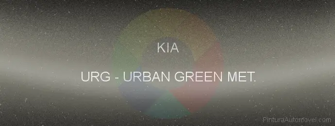 Pintura Kia URG Urban Green Met.