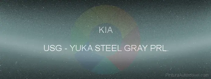 Pintura Kia USG Yuka Steel Gray Prl.