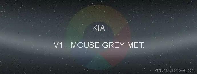 Pintura Kia V1 Mouse Grey Met.