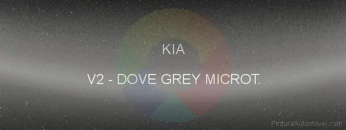 Pintura Kia V2 Dove Grey Microt.