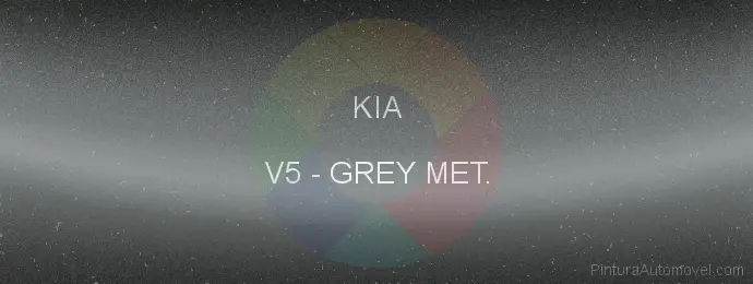 Pintura Kia V5 Grey Met.