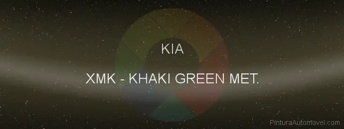 Pintura Kia XMK Khaki Green Met.