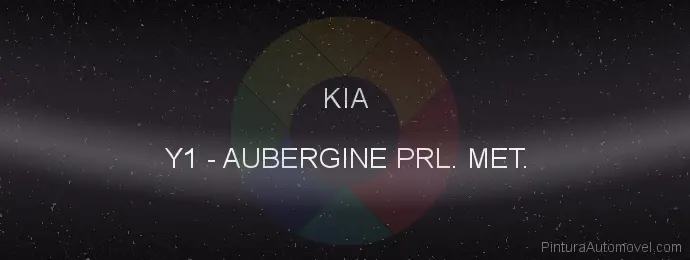 Pintura Kia Y1 Aubergine Prl. Met.