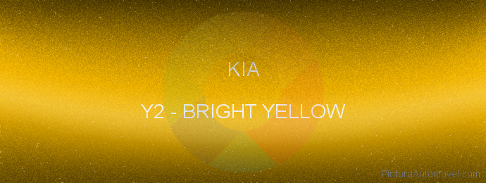 Pintura Kia Y2 Bright Yellow