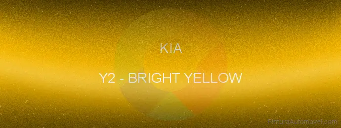 Pintura Kia Y2 Bright Yellow