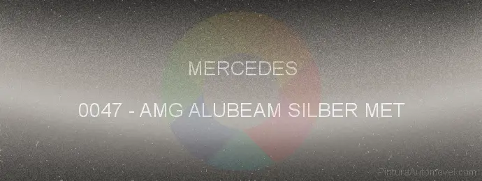 Pintura Mercedes 0047 Amg Alubeam Silber Met