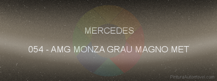 Pintura Mercedes 054 Amg Monza Grau Magno Met