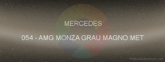 Pintura Mercedes 054 Amg Monza Grau Magno Met