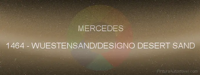 Pintura Mercedes 1464 Wuestensand/designo Desert Sand