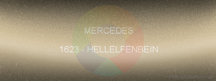 Pintura Mercedes 1623 Hellelfenbein