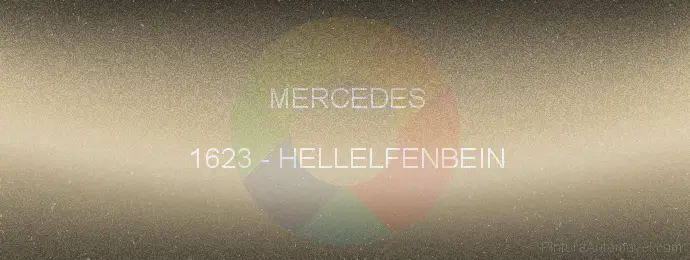 Pintura Mercedes 1623 Hellelfenbein