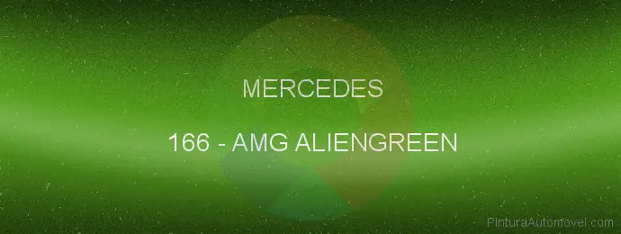 Pintura Mercedes 166 Amg Aliengreen