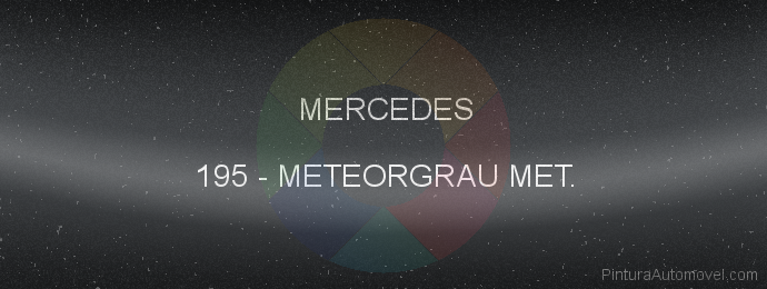 Pintura Mercedes 195 Meteorgrau Met.