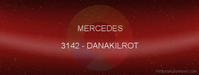 Pintura Mercedes 3142 Danakilrot
