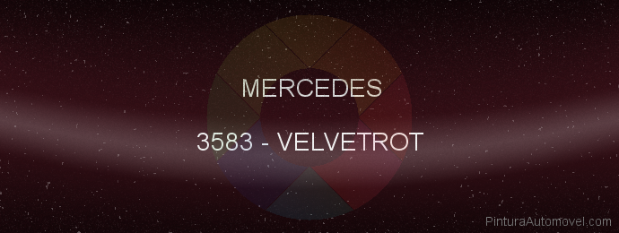 Pintura Mercedes 3583 Velvetrot
