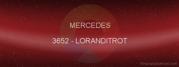Pintura Mercedes 3652 Loranditrot
