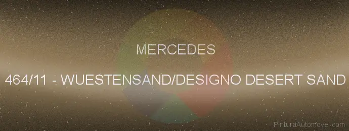 Pintura Mercedes 464/11 Wuestensand/designo Desert Sand