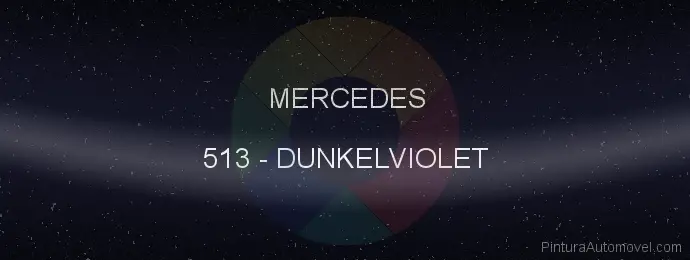 Pintura Mercedes 513 Dunkelviolet