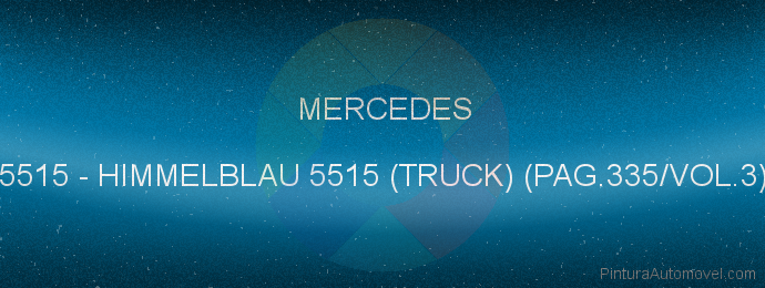 Pintura Mercedes 5515 Himmelblau 5515 (truck) (pag.335/vol.3)