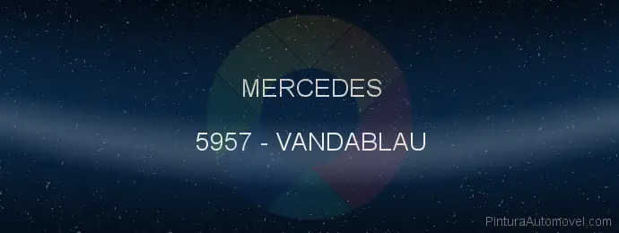 Pintura Mercedes 5957 Vandablau