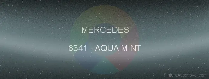 Pintura Mercedes 6341 Aqua Mint