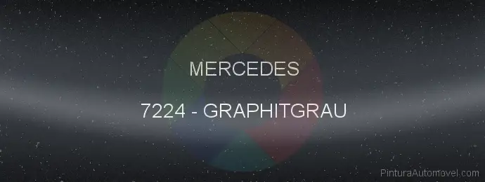 Pintura Mercedes 7224 Graphitgrau