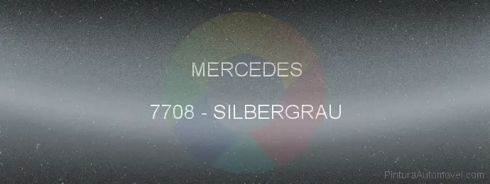 Pintura Mercedes 7708 Silbergrau