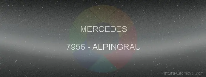 Pintura Mercedes 7956 Alpingrau