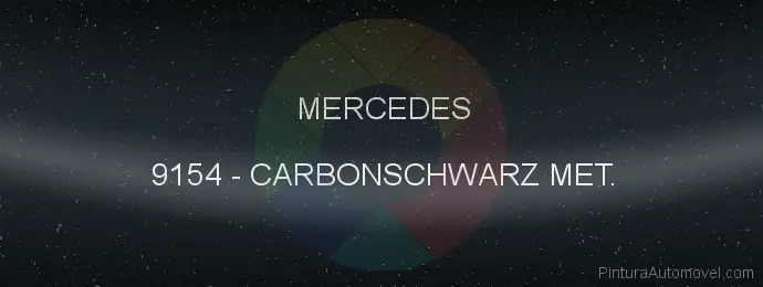 Pintura Mercedes 9154 Carbonschwarz Met.
