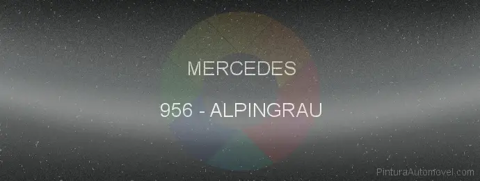 Pintura Mercedes 956 Alpingrau