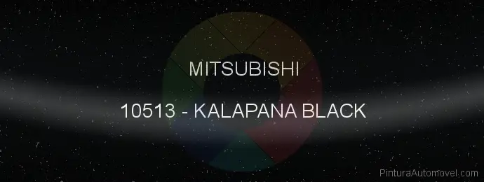 Pintura Mitsubishi 10513 Kalapana Black