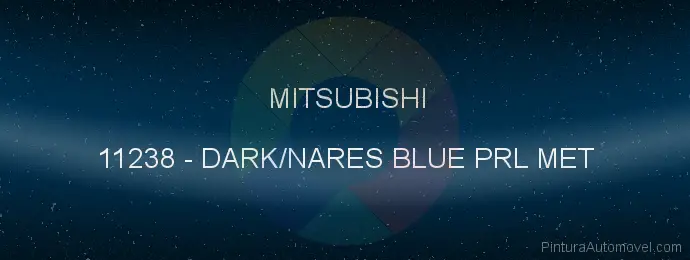 Pintura Mitsubishi 11238 Dark/nares Blue Prl Met