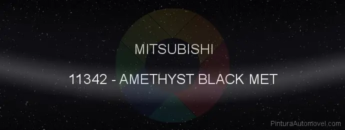Pintura Mitsubishi 11342 Amethyst Black Met