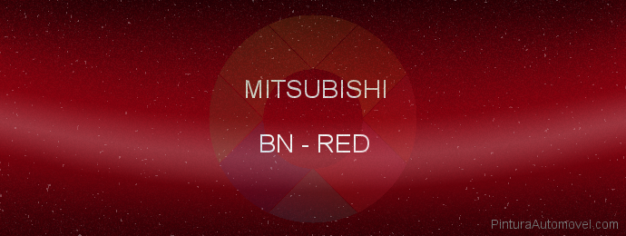 Pintura Mitsubishi BN Red