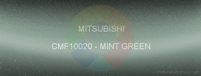 Pintura Mitsubishi CMF10020 Mint Green