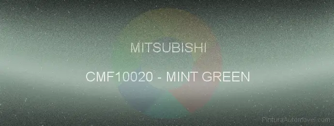 Pintura Mitsubishi CMF10020 Mint Green