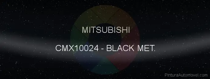 Pintura Mitsubishi CMX10024 Black Met.