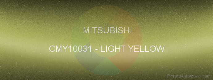 Pintura Mitsubishi CMY10031 Light Yellow