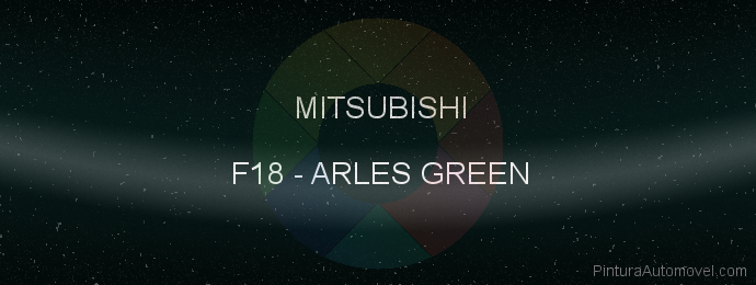 Pintura Mitsubishi F18 Arles Green
