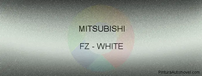 Pintura Mitsubishi FZ White