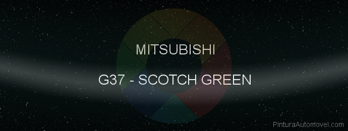 Pintura Mitsubishi G37 Scotch Green