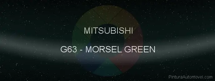 Pintura Mitsubishi G63 Morsel Green