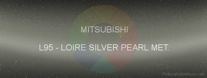 Pintura Mitsubishi L95 Loire Silver Pearl Met.