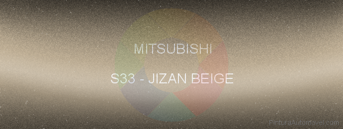 Pintura Mitsubishi S33 Jizan Beige