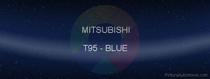 Pintura Mitsubishi T95 Blue