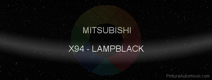 Pintura Mitsubishi X94 Lampblack