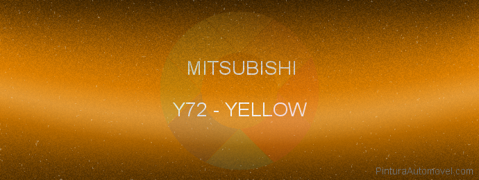Pintura Mitsubishi Y72 Yellow