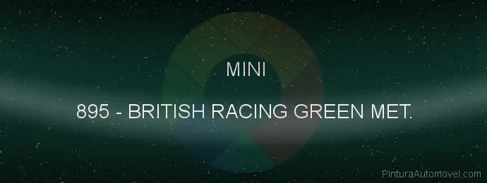 Pintura Mini 895 British Racing Green Met.