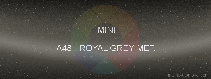 Pintura Mini A48 Royal Grey Met.