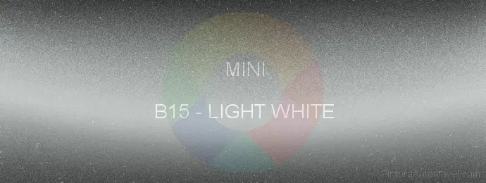 Pintura Mini B15 Light White